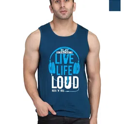 SLOWLORIS Men Varsity 2 Printed Tropical Pockets Slim Fit T-shirt-picture-38