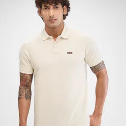 SPYKAR Men Polo Collar Solid Slim Fit T-shirt-picture-41
