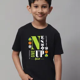 Friskers Typography Printed Slim Fit Pure Cotton T-shirt-image-42