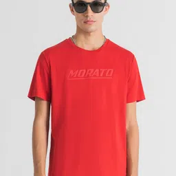 Antony Morato Men Typography Printed Slim Fit Cotton T-shirt-picture-47