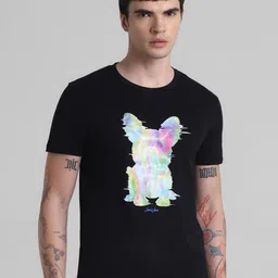 Jack & Jones Printed Round Neck Slim Fit T-shirt-picture-11