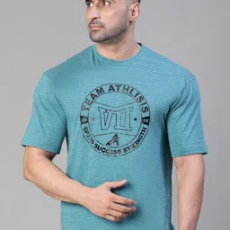 ATHLISIS Typography Printed Bio Finish Oversized Cotton T-shirt-picture-12