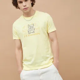 Fame Forever by Lifestyle Men Typography Printed Round Neck Cotton T-shirt-picture-43