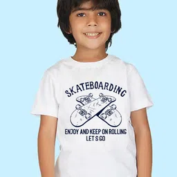 NUSYL Boys Graphic Printed Round Neck T-shirt-picture-26
