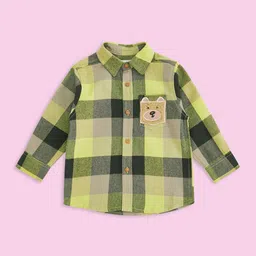 Pantaloons Baby Boys Buffalo Checks Casual Cotton Shirt-image-35