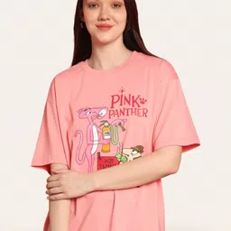 Fabflee Women 2 Printed V-Neck Applique T-shirt-picture-35