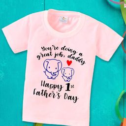Babywish Kids Printed V-Neck Applique T-shirt-picture-48