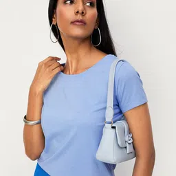 max Round Neck Pure Cotton T-shirt-image-58