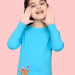 NUSYL Girls Graphic Printed T-shirt-picture-35