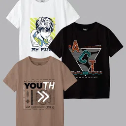 BAESD Boys 3 Printed Applique T-shirt-picture-47