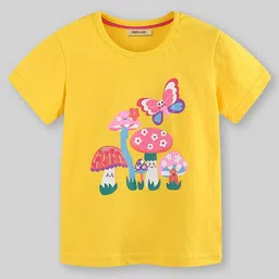 INCLUD Girls Graphic Printed Round Neck Short Sleeves Casual T-shirt-picture-34