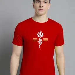 FBAR Graphic Printed Round Neck Cotton Casual T-shirt-picture-36