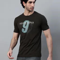 Cantabil Men Printed Applique T-shirt-picture-50