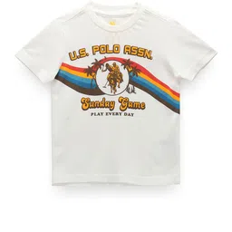 U.S. Polo Assn. Kids Boys Graphic Printed Cotton T-shirt-picture-16