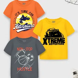 YK X Trampoline Boys 3 Printed Applique T-shirt-picture-10
