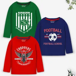 YK X Trampoline Boys 3 Printed Applique T-shirt-picture-22