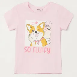 Fame Forever by Lifestyle Girls Graphic Printed Round Neck Cotton T-shirt-picture-45