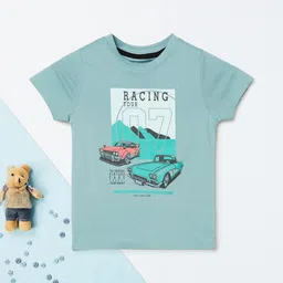 max Boys Typography Printed Applique T-shirt-picture-22