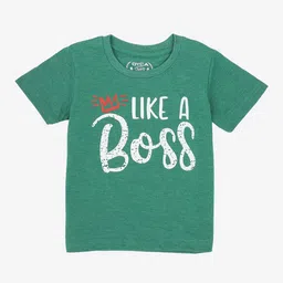 DYCA Boys Typography Printed Round Neck T-shirt-picture-27
