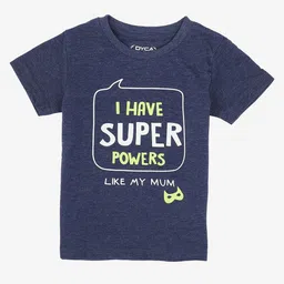 DYCA Boys Typography Printed Round Neck T-shirt-picture-37