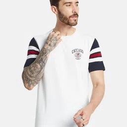 Octave Men Typography Printed Round Neck T-shirt-image-66