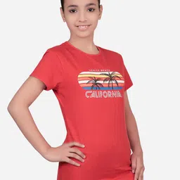 Bodycare Girls Typography Printed Cotton T-shirt-image-79