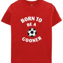 Zeezeezoo Kids Typography Printed Pure Cotton T-shirt-picture-52