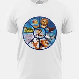 Print My Fashion Boys Animals Design Printed Cotton Casual T-shirt-picture-26