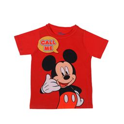 Disney by Wear Your Mind Boys Red & Black Mickey Mouse Printed T-shirt-picture-47