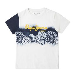 Pepe Jeans Round Neck Graphic Printed Cotton T-shirt-picture-31