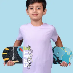 NUSYL Boys Graphic Printed Round Neck T-shirt-picture-19
