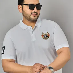 Zigo Men Solid Polo Collar Plus Size T-shirt-picture-24