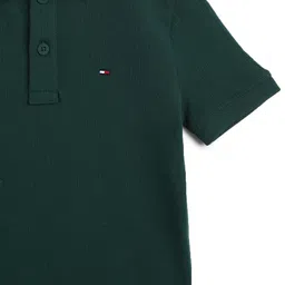 Tommy Hilfiger Boys Solid Polo Collar Cotton T-shirt-picture-25