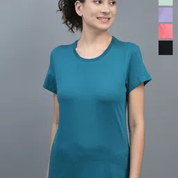 Dollar Missy Pack Of 5 Solid T-shirt-picture-15