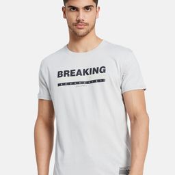 Octave Typography Printed Cotton T-shirt-picture-20