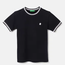 United Colors of Benetton Boys Round Neck Short Sleeves Pure Cotton Regular Fit T-shirt-picture-14