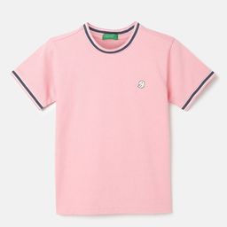 United Colors of Benetton Boys Round Neck Pure Cotton T-shirt-picture-25