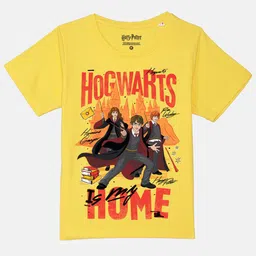 YK Warner Bros Boys Graphic Printed Pure Cotton Round Neck T-shirt-image-56