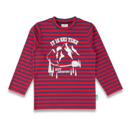 JusCubs Boys Striped Round Neck Cotton Casual T-shirt-picture-10