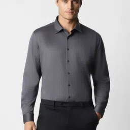 Van Heusen Slim Fit Spread Collar Long Sleeves Cotton Formal Shirt-picture-30