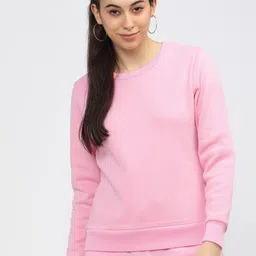 Tokyo Talkies Women Pink Sweatshirt-picture-11