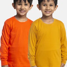 Friskers Boys Pack Of 2 Pure Cotton T-shirts-picture-51
