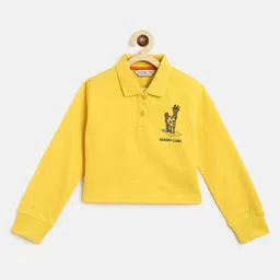 TALES & STORIES Girls Polo Collar Cotton T-shirt-picture-46