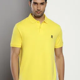 Tommy Hilfiger Polo Collar Short Sleeves Pure Cotton T-shirt-picture-15