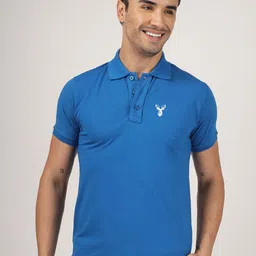 Greylongg Cotton Polo Collar T-shirt-picture-28