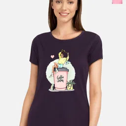 CHOZI Pack Of 2 Graphic Printed Cotton T-shirt-picture-22