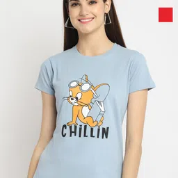 Fabflee Pack Of 3 Jerry Printed Cotton T-shirt-picture-17