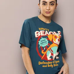 DILLINGER Graphic Printed Oversized Pure Cotton T-shirt-picture-41