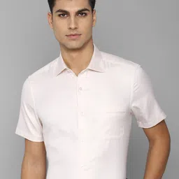 Louis Philippe Men Slim Fit Pure Cotton Formal Shirt-image-84
