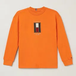 Tommy Hilfiger Boys Printed Round Neck Cotton T-Shirt-picture-11